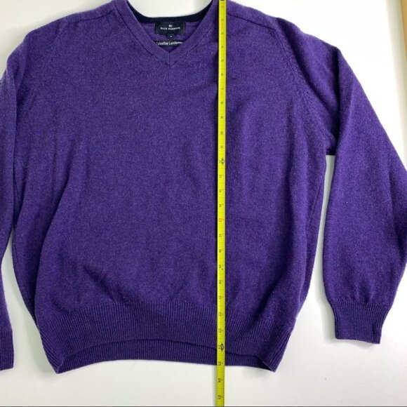 HOST PICK Blue  Harbour Purple Extra Fine Lambswool Sweater - Picture 7 of 8